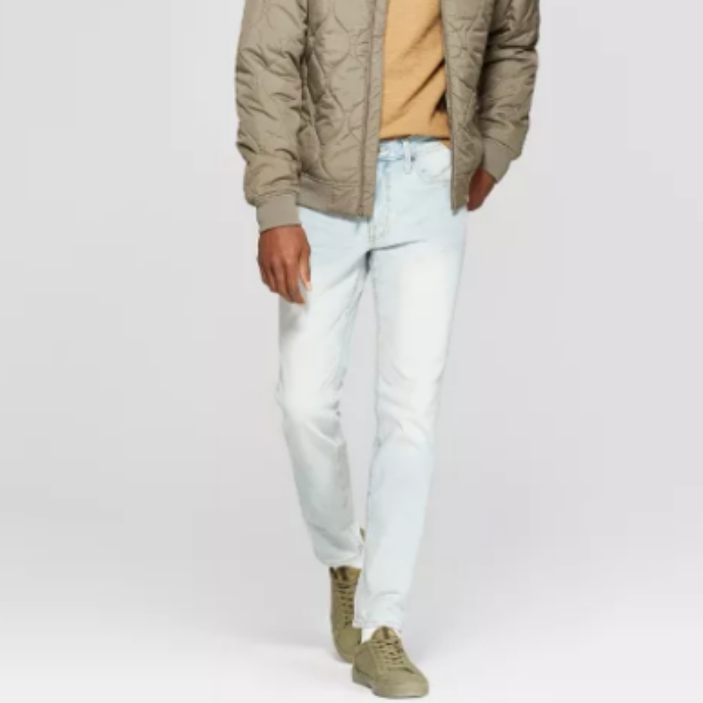 Men's Skinny Fit Jeans Goodfellow & Co. Light Wash